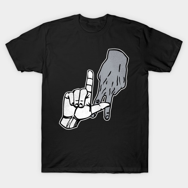 KINGS Hand Signal T-Shirt by darklordpug